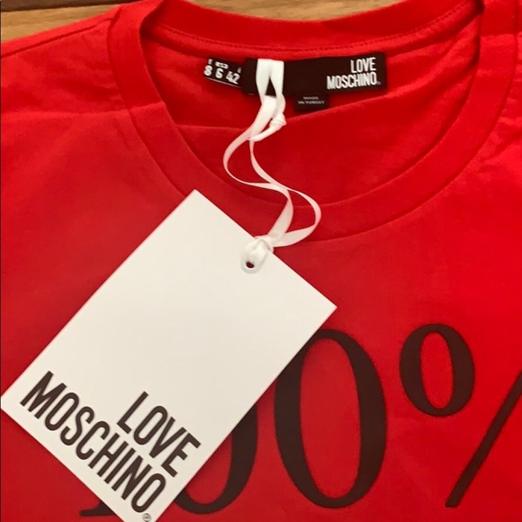 Moschino Red Mini Dress - Picture 6 of 9